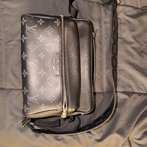 Louis Vuitton Black Monogram Belt Bag